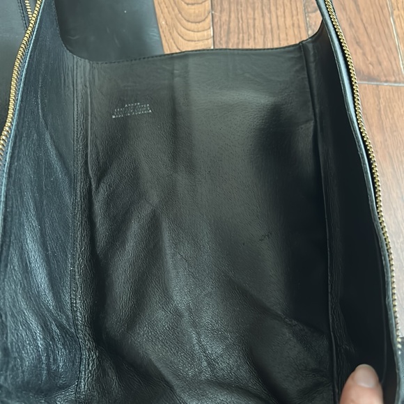 J. Crew black leather tall boots with zipper, size 6.5 - Picture 12 of 13